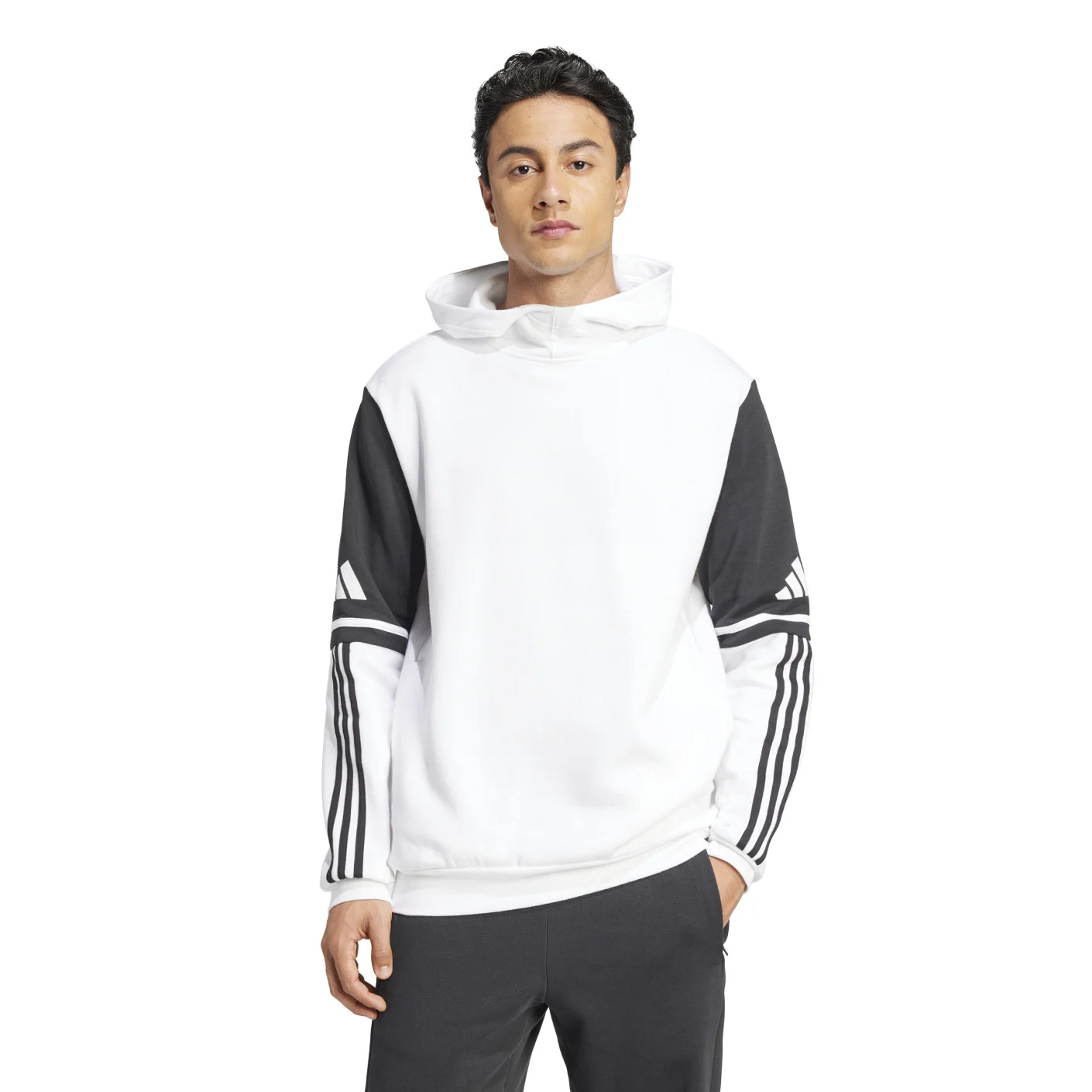 Adidas Squadra 25 Hoodie Wit Zwart