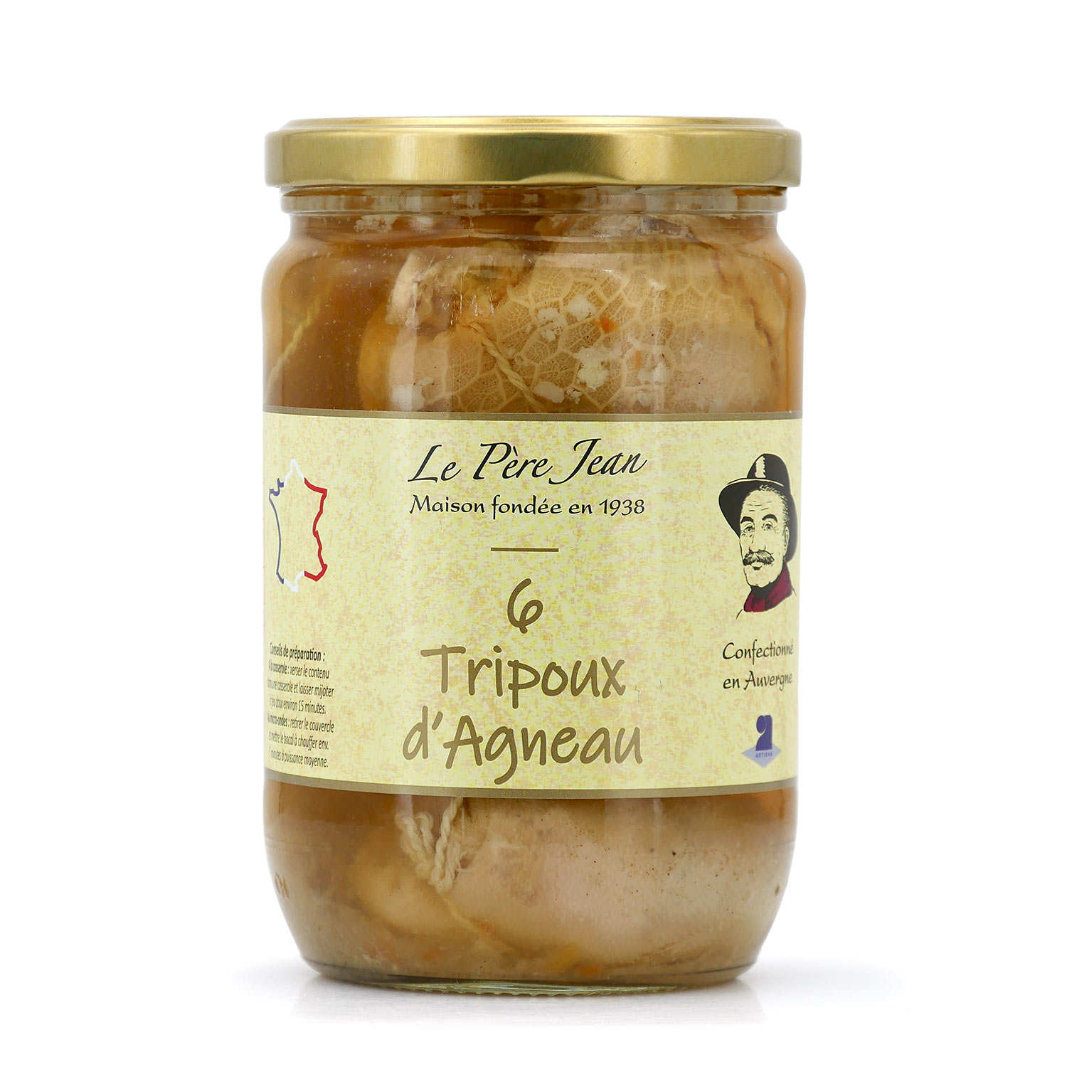 6 tripoux d'agneau