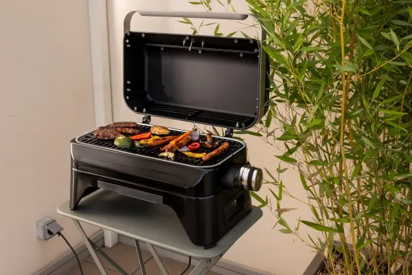 Campingaz Attitude 2GO Electric, Grill, Elektrisk, Balcone, Indendørs, Udendørs, 2 zone(s), 10 person(er), Bordplade