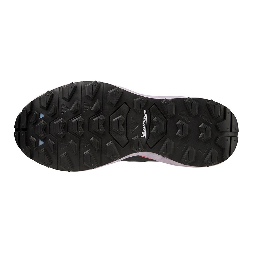 Mizuno WAVE DAICHI 7 - Chaussures trail Femme pastel lilac/wisteria/suncoral