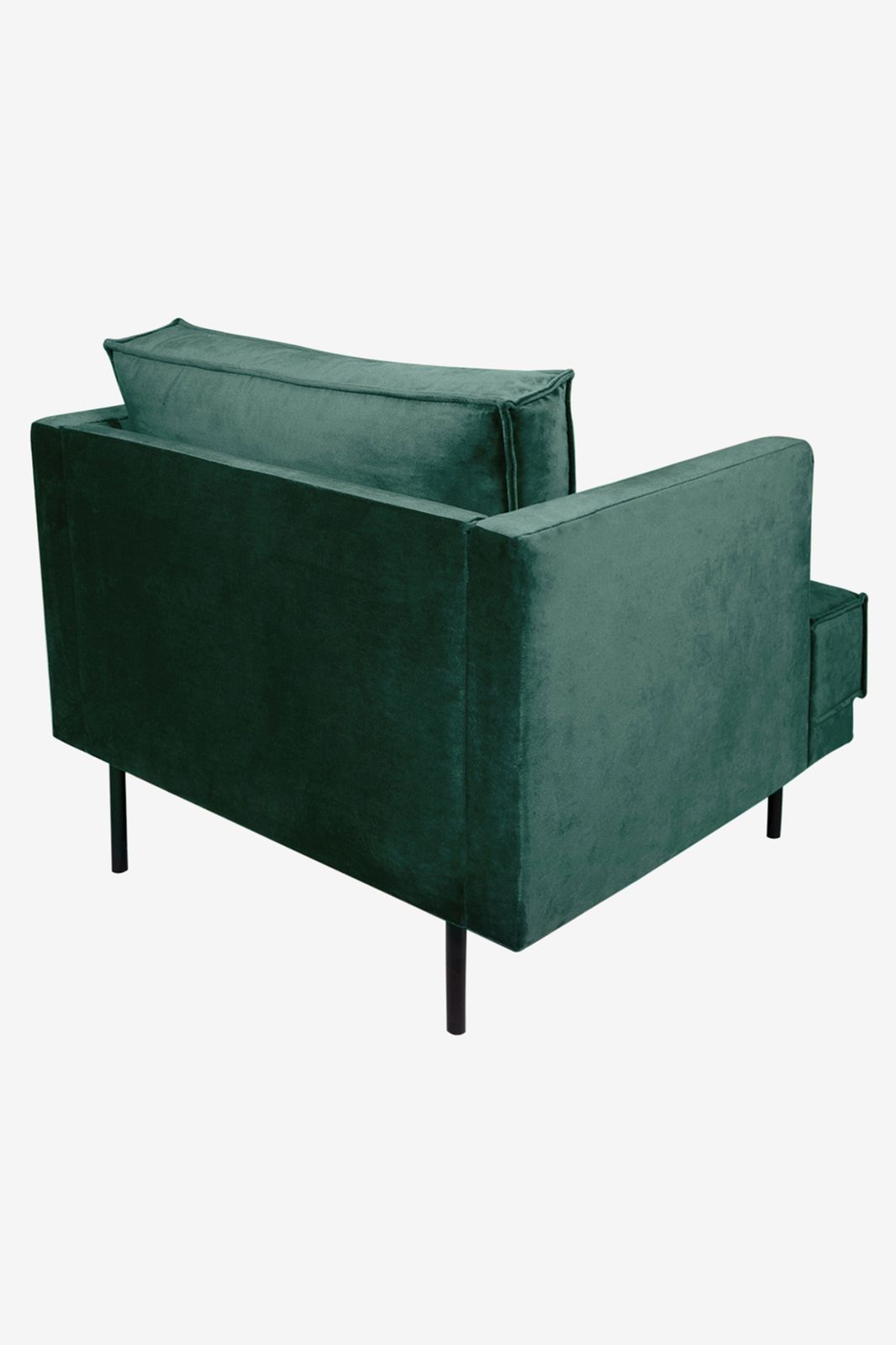 The Duchess velvet loveseat groen