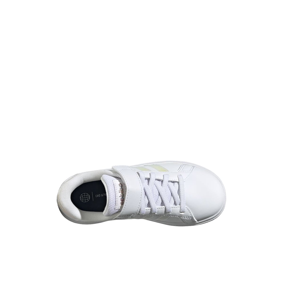 Facile à mettre-Court_v-jg-Baskets - Talon plat - Blanc