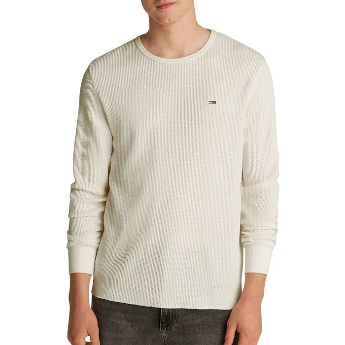 Tommy Hilfiger Slim Waffle Longsleeve Shirt Heren