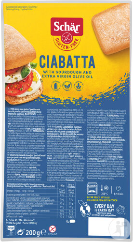 Schär Ciabatta Sans Gluten 200g (6593)