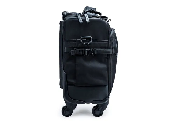 Vanguard VEO SELECT 42T BK, Trolley, Blød skal, Sort, 4 hjul, Baglomme, Frontlomme, Sidelomme, 146 x 62 x 330 mm
