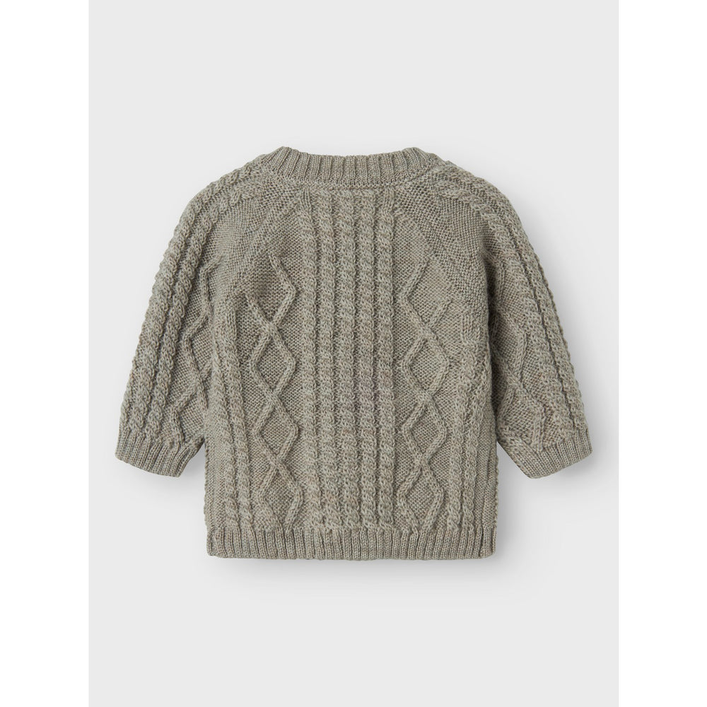 Køb Name It Dried Sage Nbmwrilla Uld Ls Strik Card