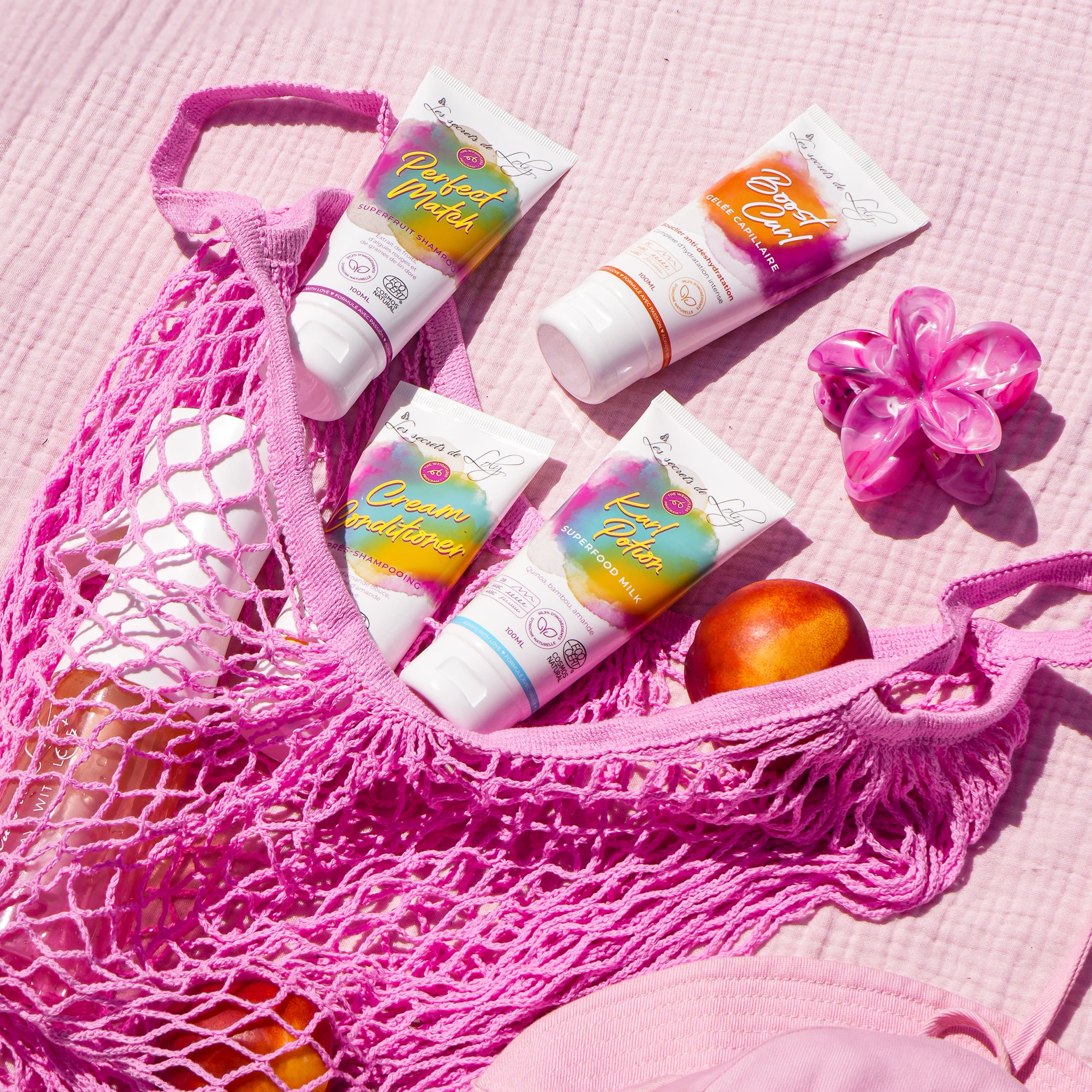 Trousse Cheveux Ondulés - Format voyage