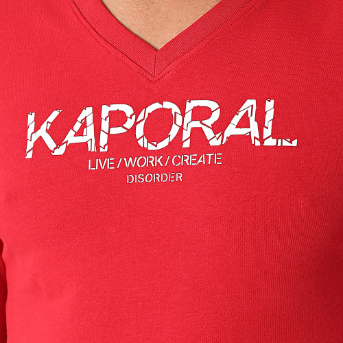 Tee Shirt Manches Longues Tark Rouge