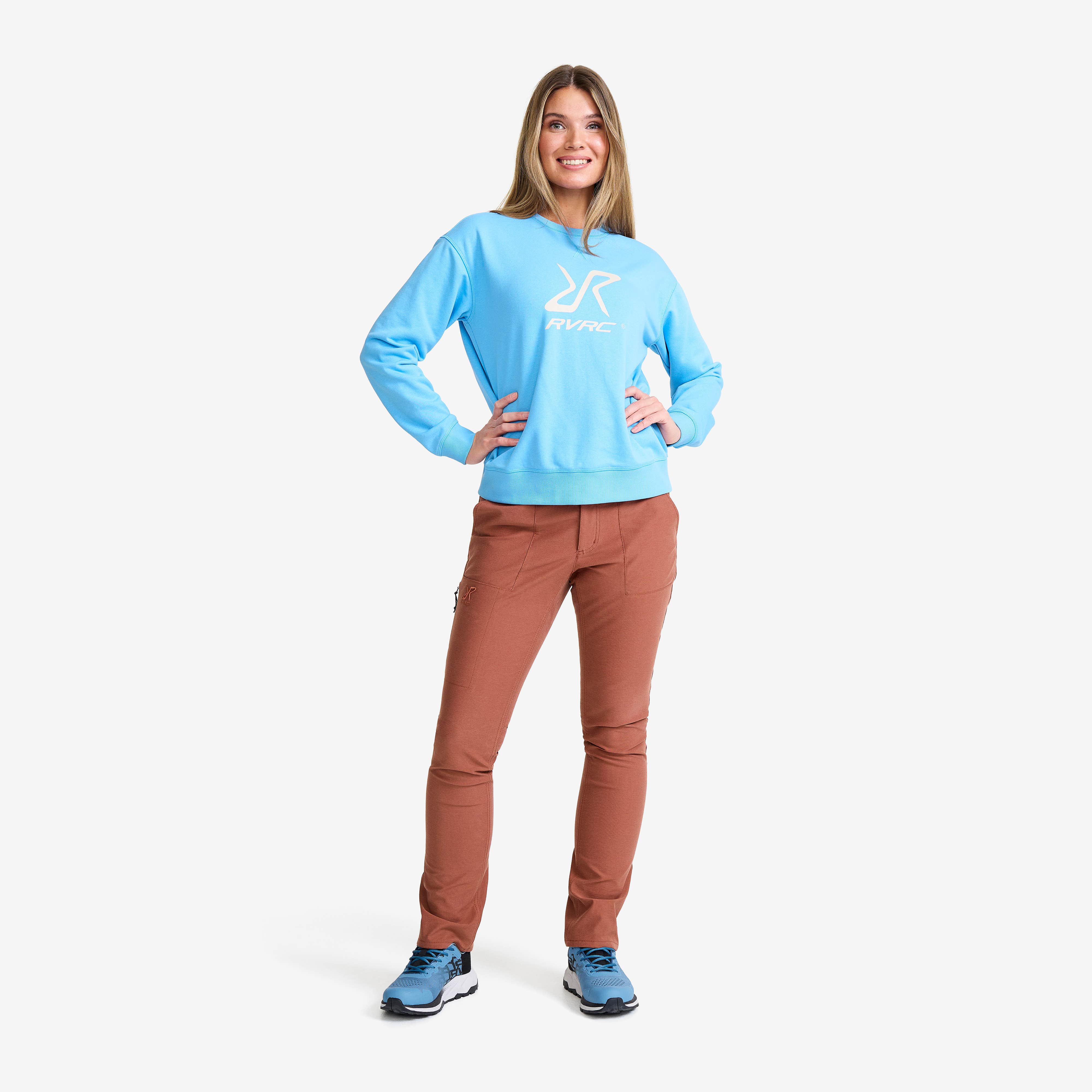 RVRC Sweatshirt Dame Alaskan Blue