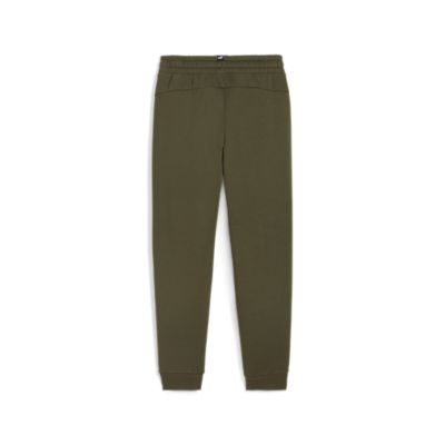 PumaEssentials+ Two-Tone Logo Pants - oliv