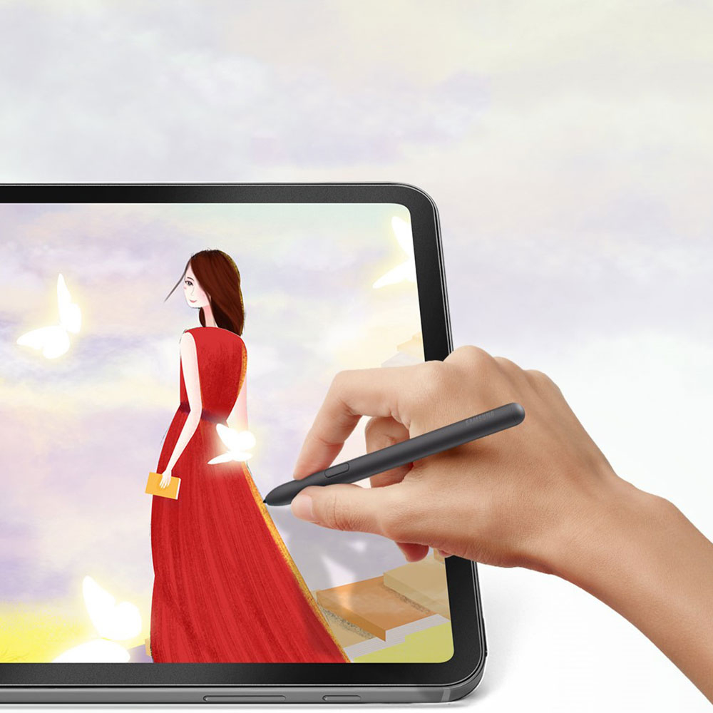 Samsung Galaxy Tab S9 FE  Plus / S9  Plus / Tab S8  Plus / Tab S7  Plus Papier-Textur Vollbild Panzer Display Schutzfolie (Paper-Feel)