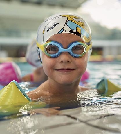 Arena Schwimmbrillen - Spider Kids - Clear Yellow/Hellblau