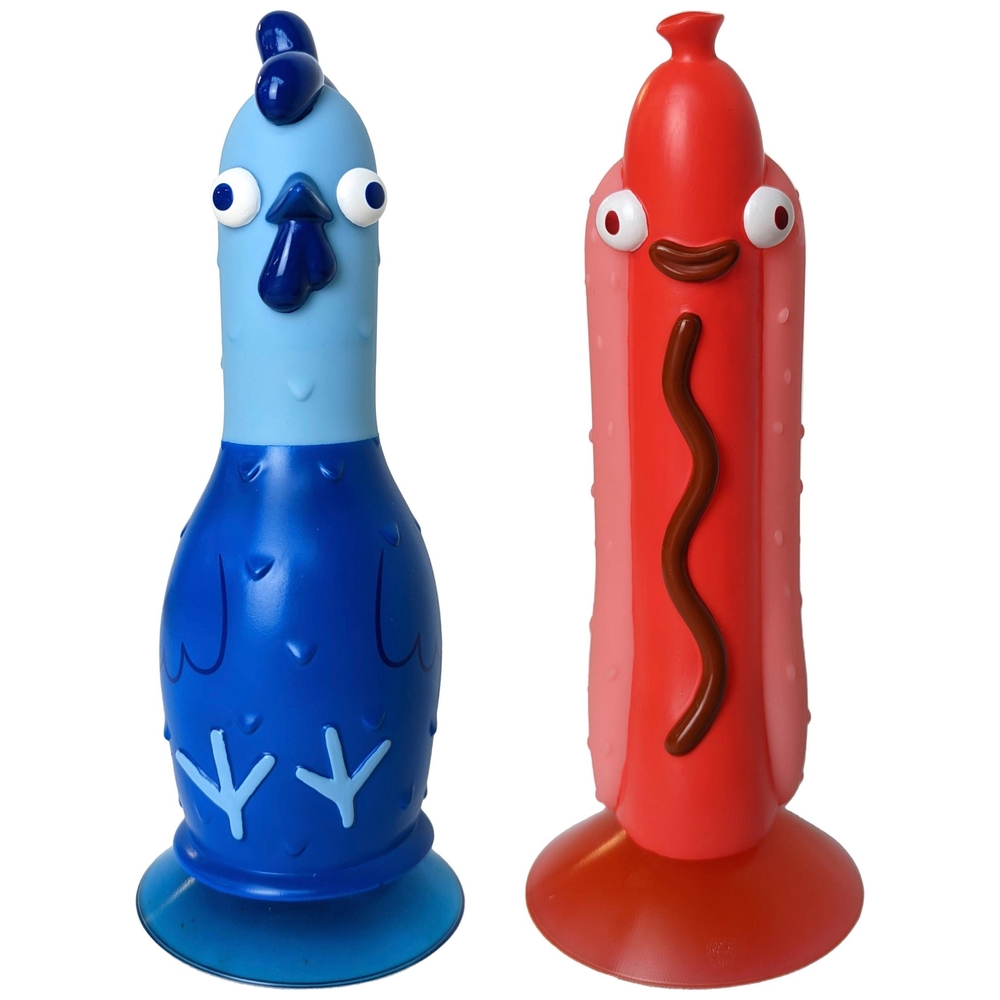 Hähnchen gegen Hotdog – Familienspiel