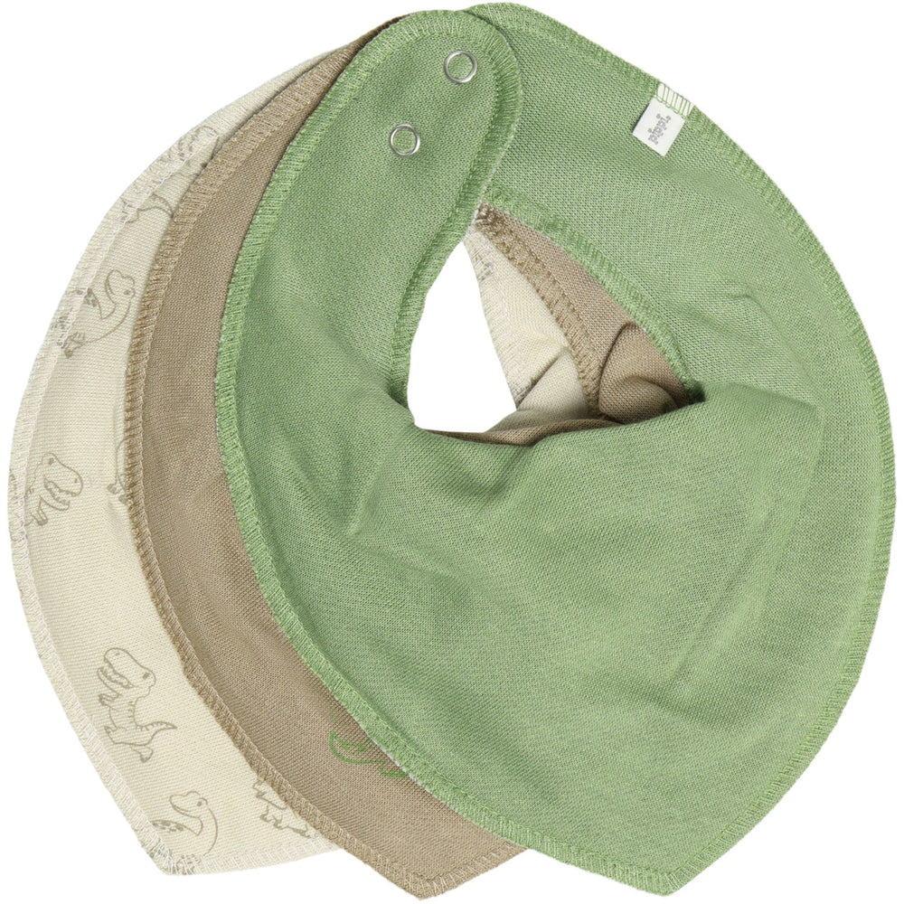 Køb Pippi Silver Mink Bandana Savlesmæk Boy -Aop (3-Pack)