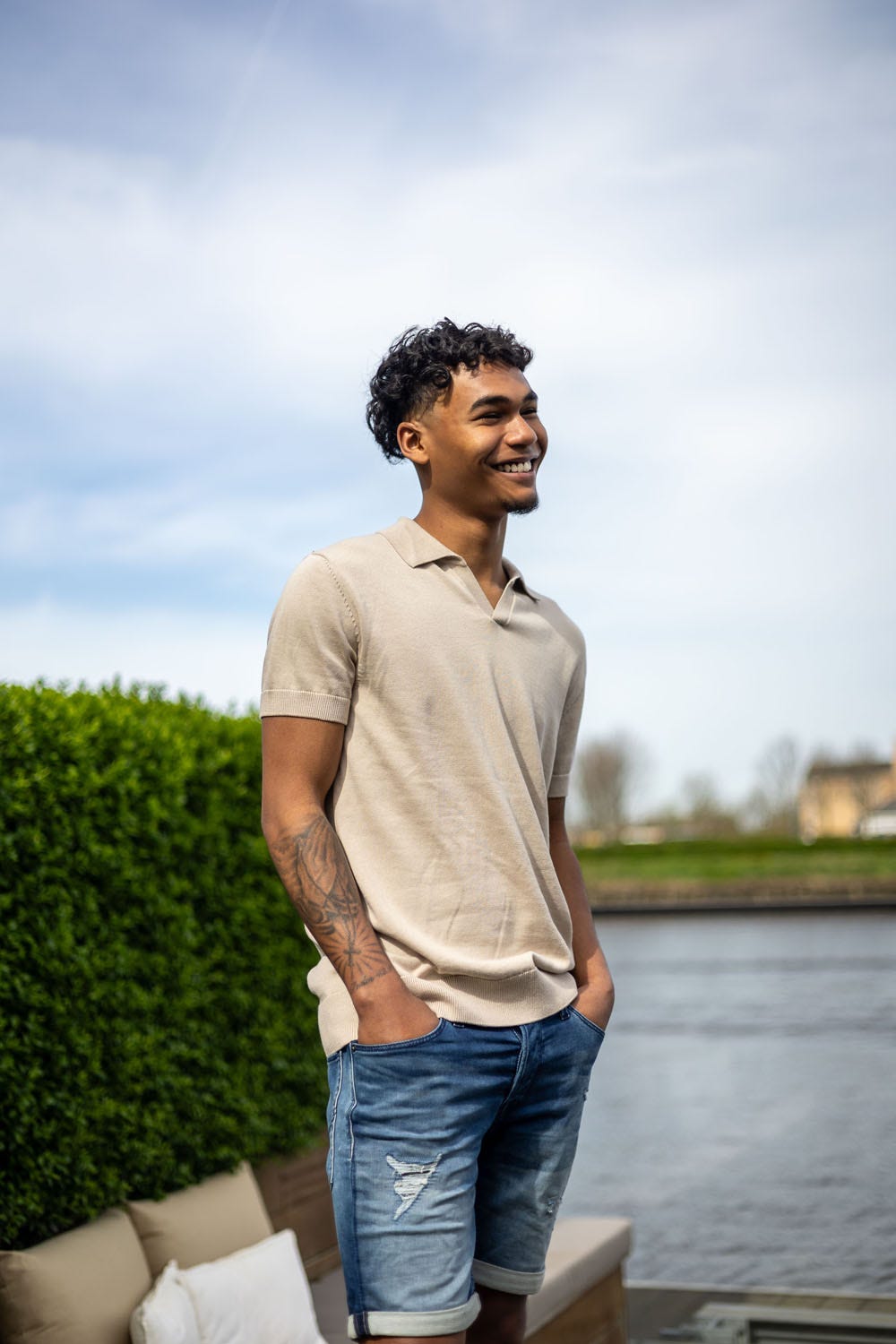 be:at:  Gregor Knit Polo