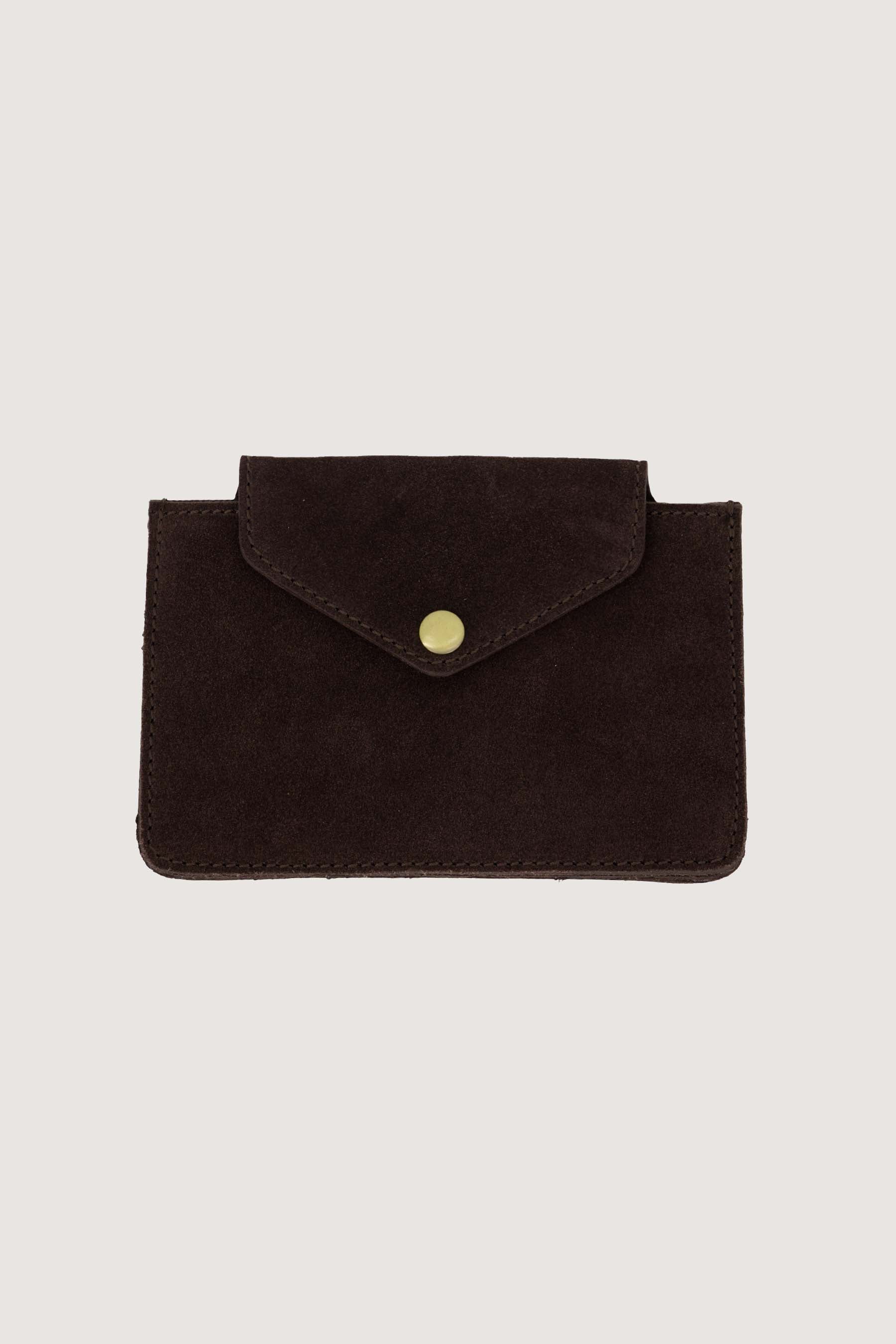 suede portemonee