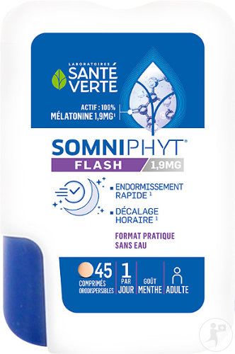 Santé Verte Somniphyt Flash 1,9mg 45 Comprimés Orodispersibles
