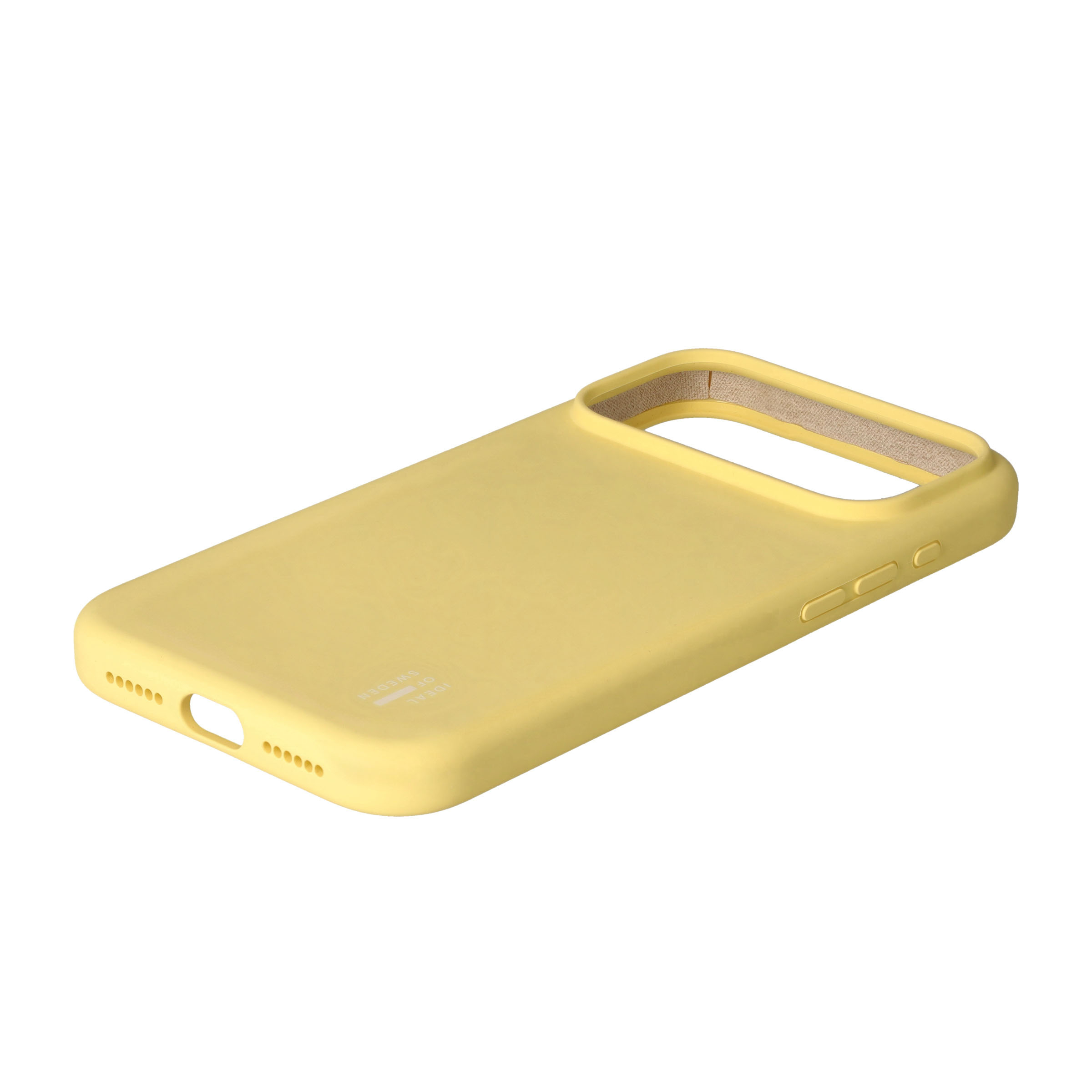 iPhone 17 Pro Max MagSafe Silikon Hülle Case Recycled (IDSICMS-I2567P-516) - Soft Lemon