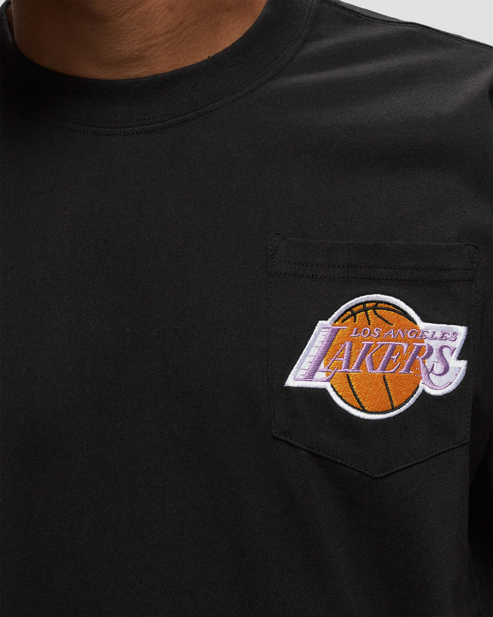Mitchell & Ness NBA PREMIUM POCKET TEE LOS ANGELES LAKERS