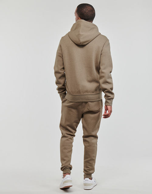 Polo Ralph Lauren - SWEATSHIRT ZIPPE EN DOUBLE KNIT TECH Marrón / China / Cedar / Heather