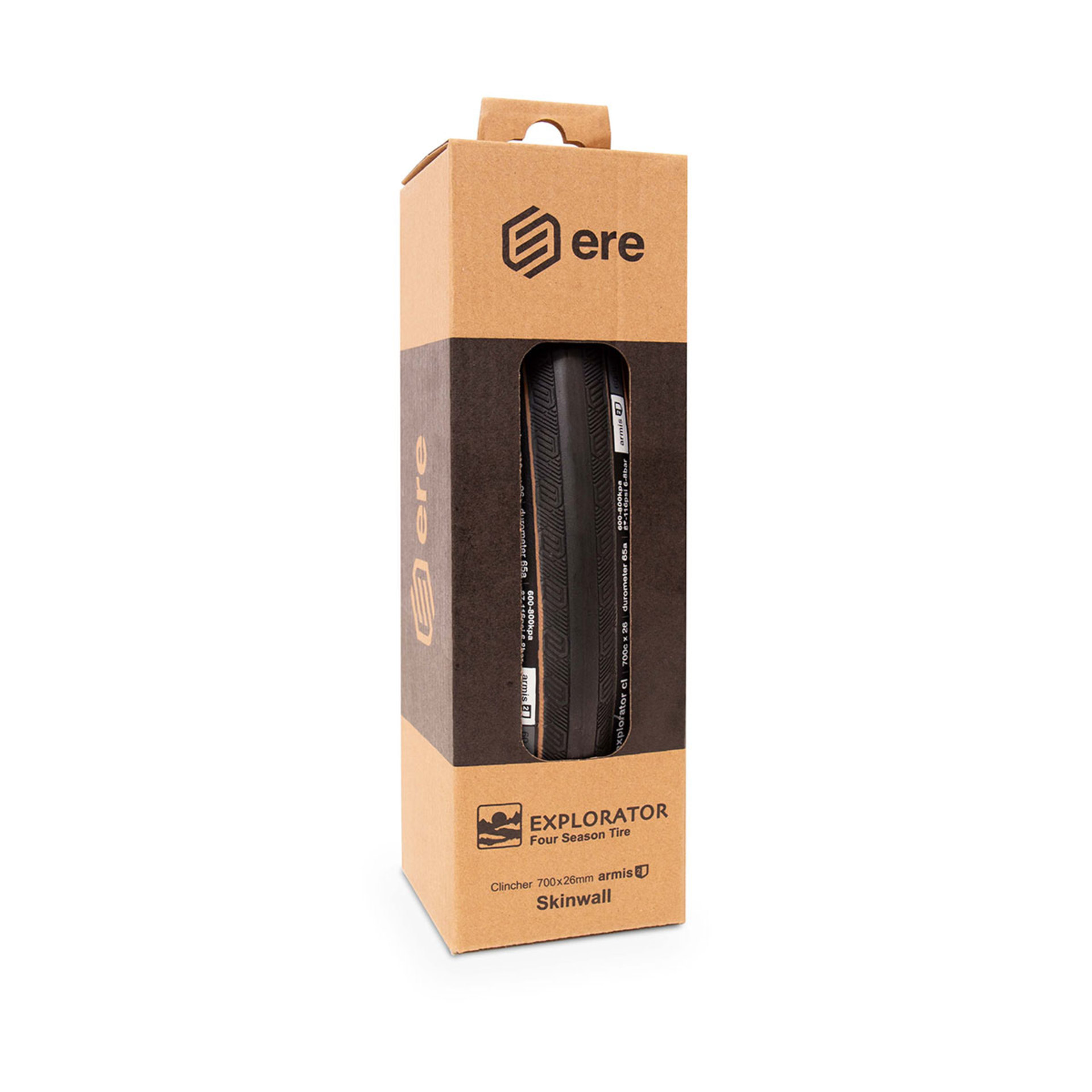 Ere Research Explorator Clincher 4 Season Racefiets Band Skinwall