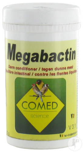 Comed Megabactin Bird Équilibre Intestinal Poudre 50g