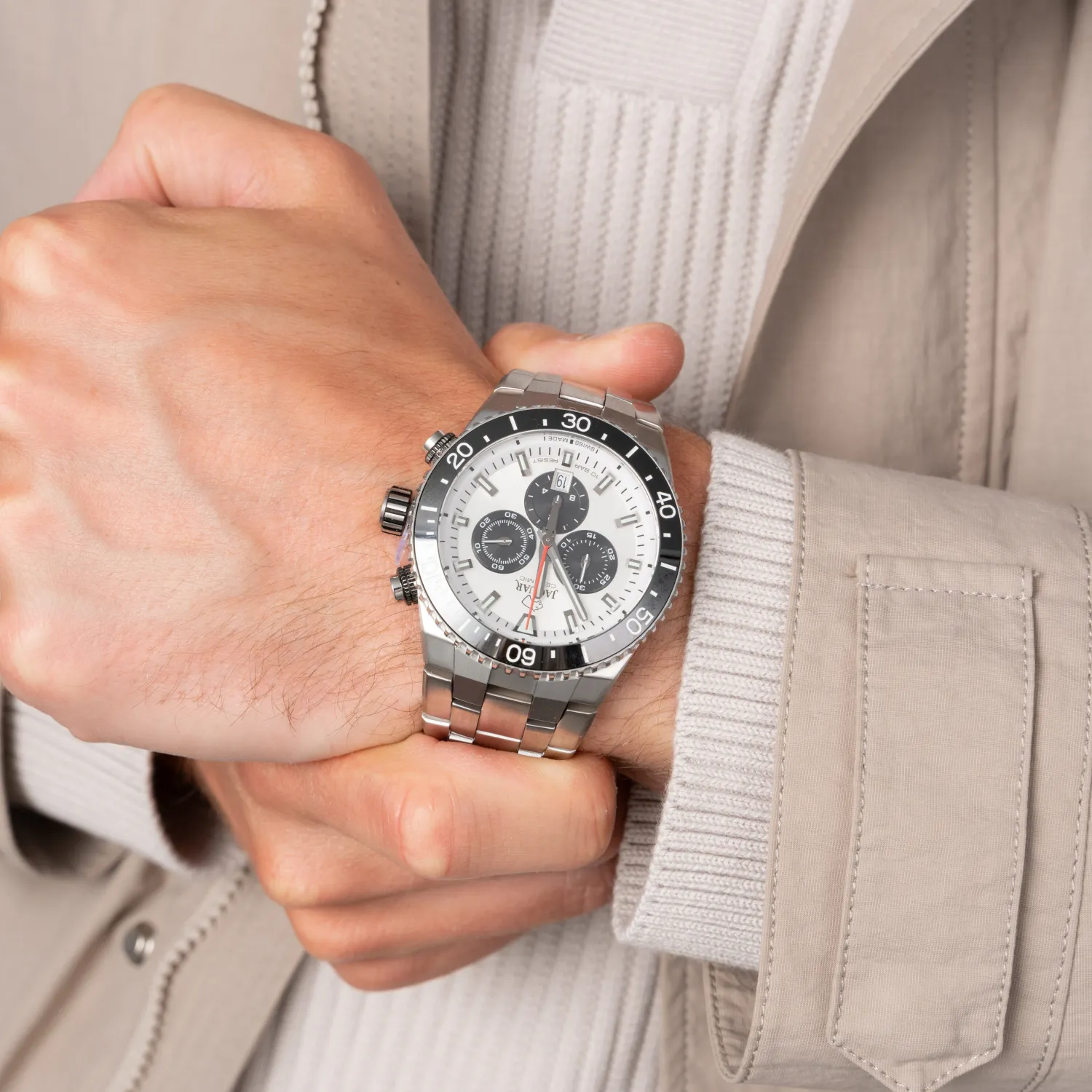 Jaguar Ceramic Chronograph J1022/1