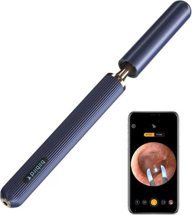 Ohrenschmalz Entferner Note 5 Pro WiFi 10MP HD Kamera 3.2mm LED für iOS / Android - Blau