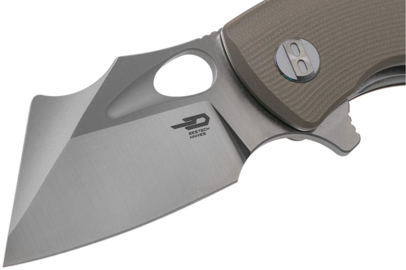 Bestech Lizard BG39C Beige G10, Two Tone zakmes