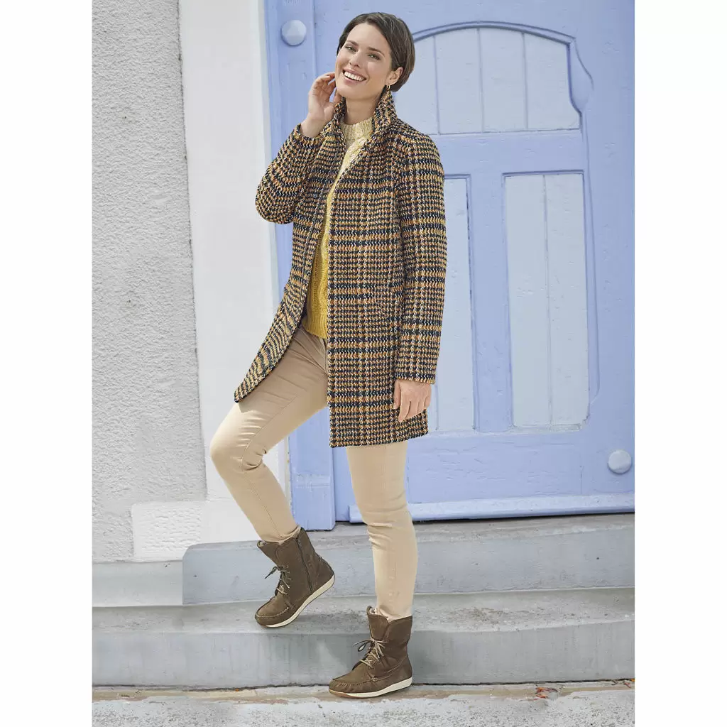 DAMEN - Winter-Mokassin PINELLA braun