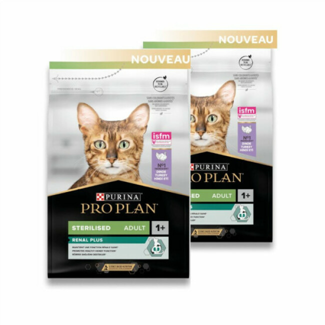 Pro Plan Adulte Sterilised Renal Plus Dinde pour chat