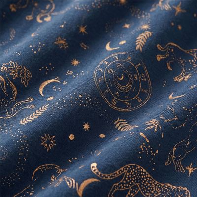 Pyjama jersey motif astral - BECQUET CRÉATION