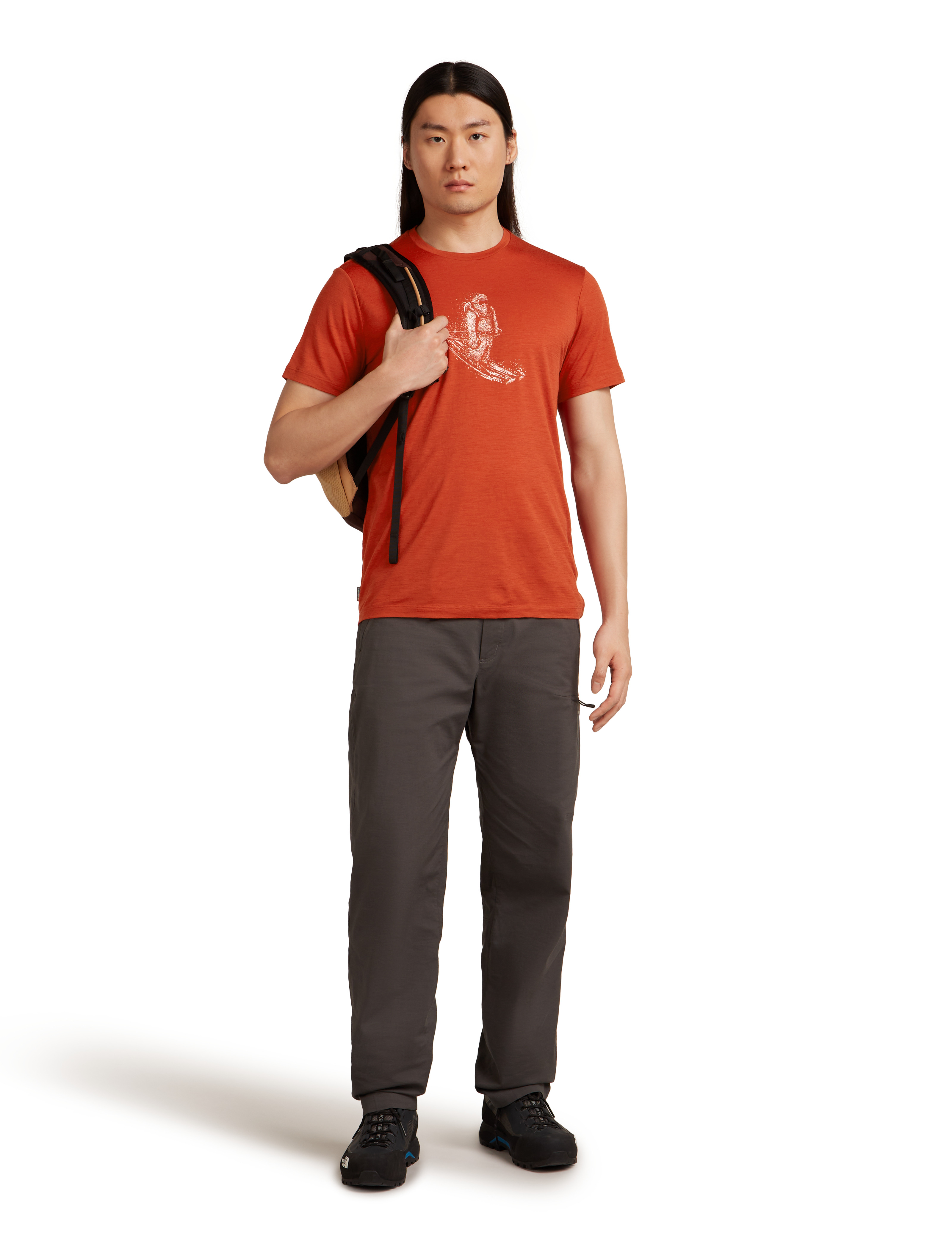 M Merino 150 Tech Lite SS T Skiing Yeti