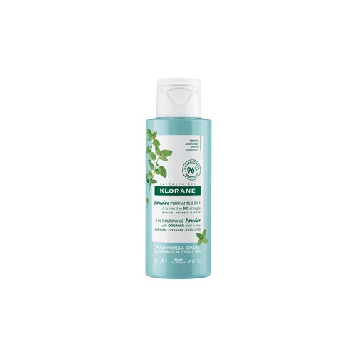Klorane Poudre Purifiante 3 en 1 - à la Menthe aquatique BIO 50 g