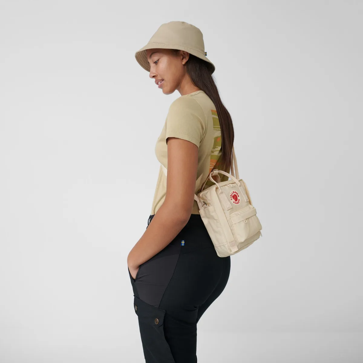 Fjällräven Kånken Sling Frostgreen/Peachpink