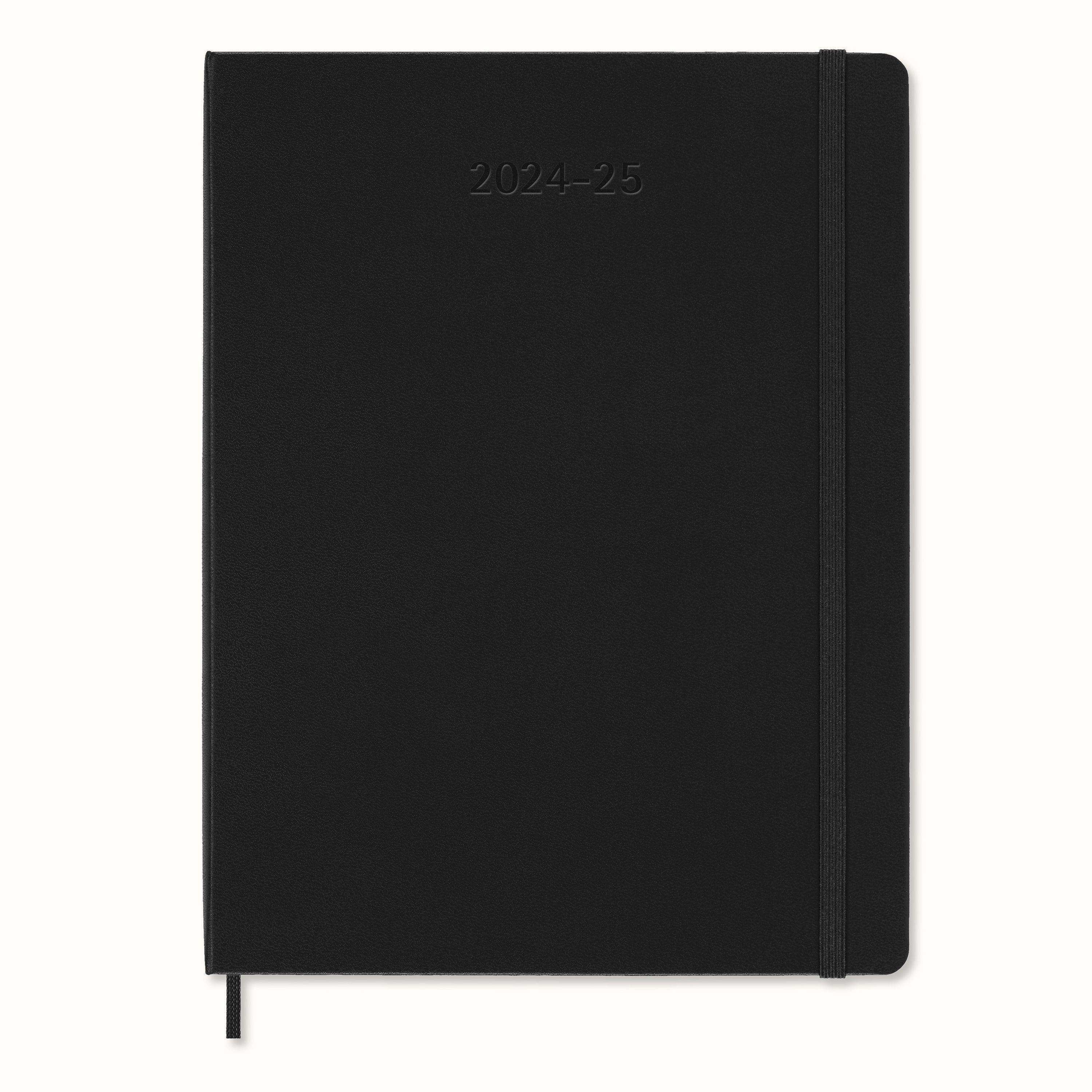 Moleskine 18 Monate Wochen Notizkalender 2024/2025, XL