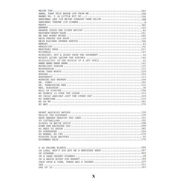 Edition Dux Das Ding 1 Kultliederbuch