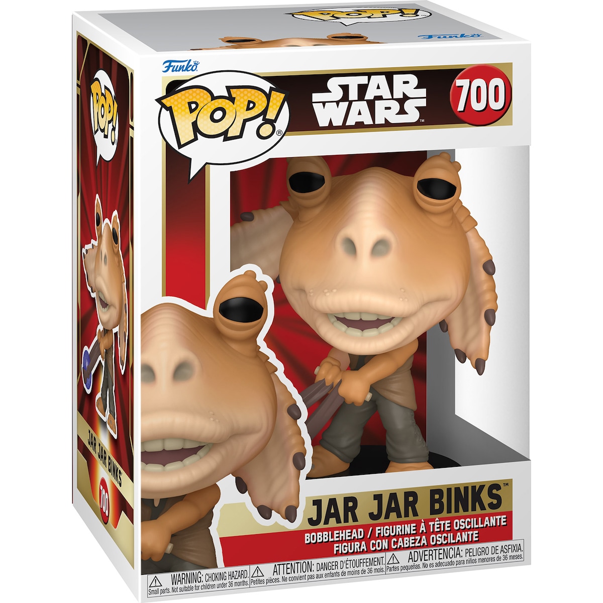 Funko Star Wars actionfigur (Jar Jar Binks med Booma)