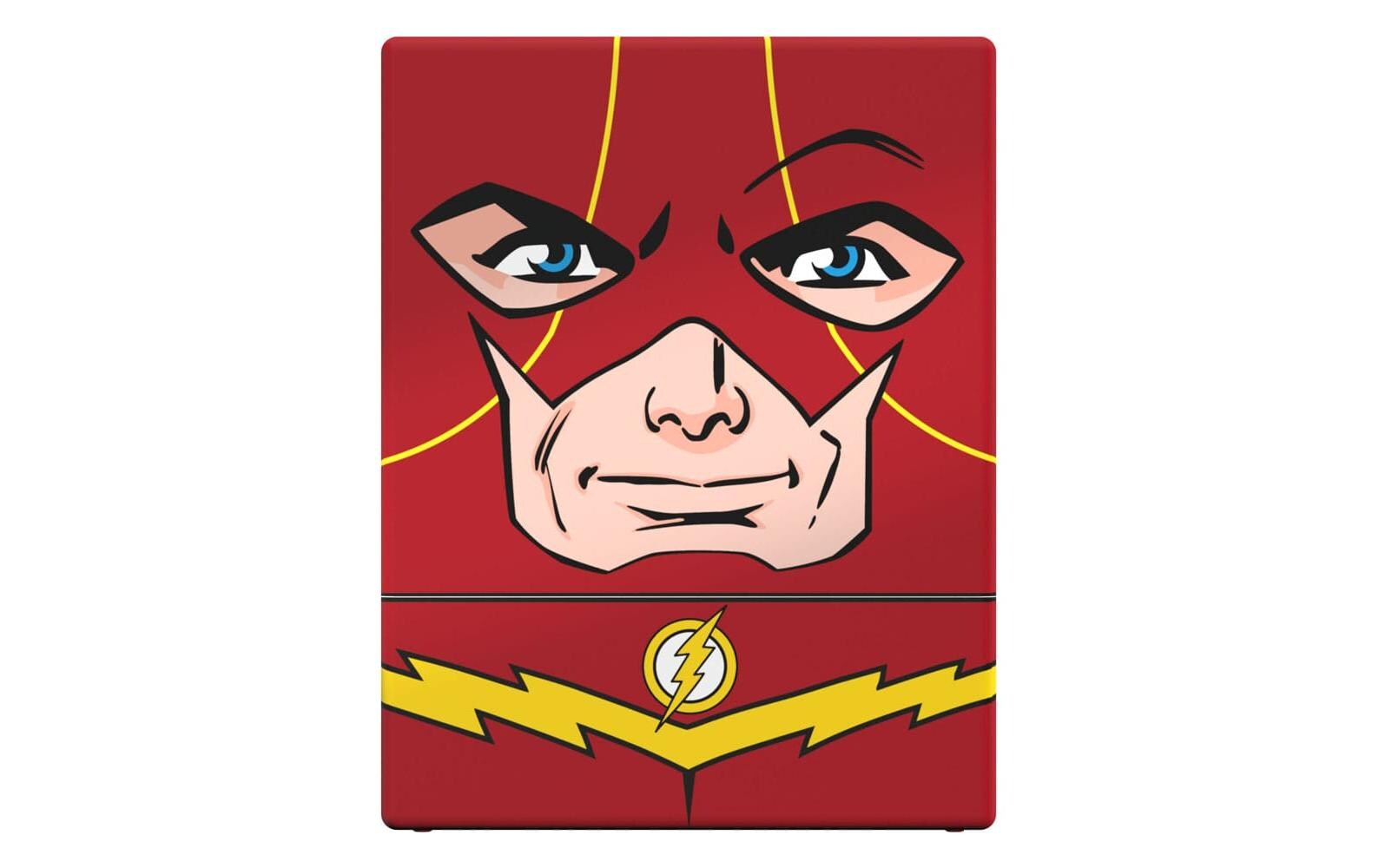 Kartenbox DC Justice League The FlashZur Aufbewahrung von Sammelkarten in Standardgrösse