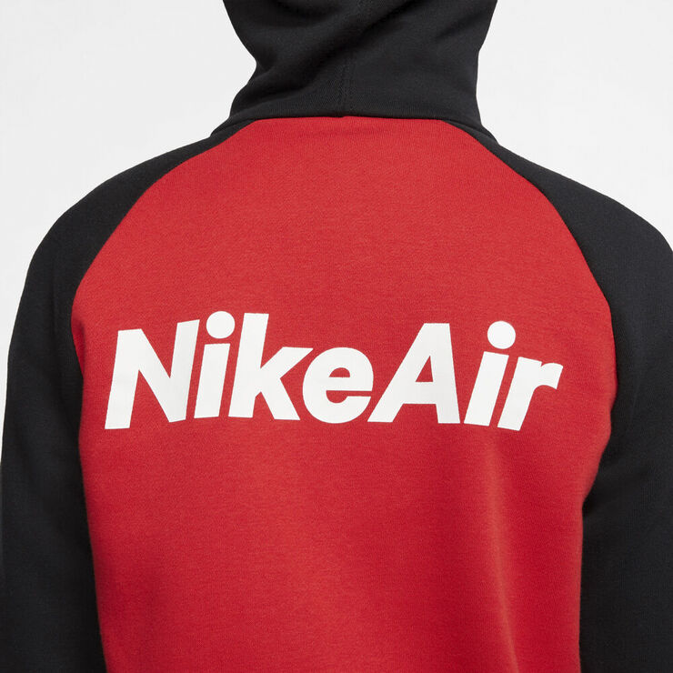 Nike Air Full Zip Haettetroje Sort