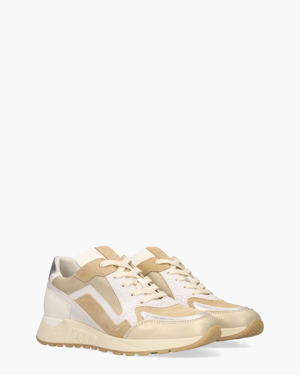 Piedi Nudi Selva 13.08 Beige/Multicolor Damessneakers