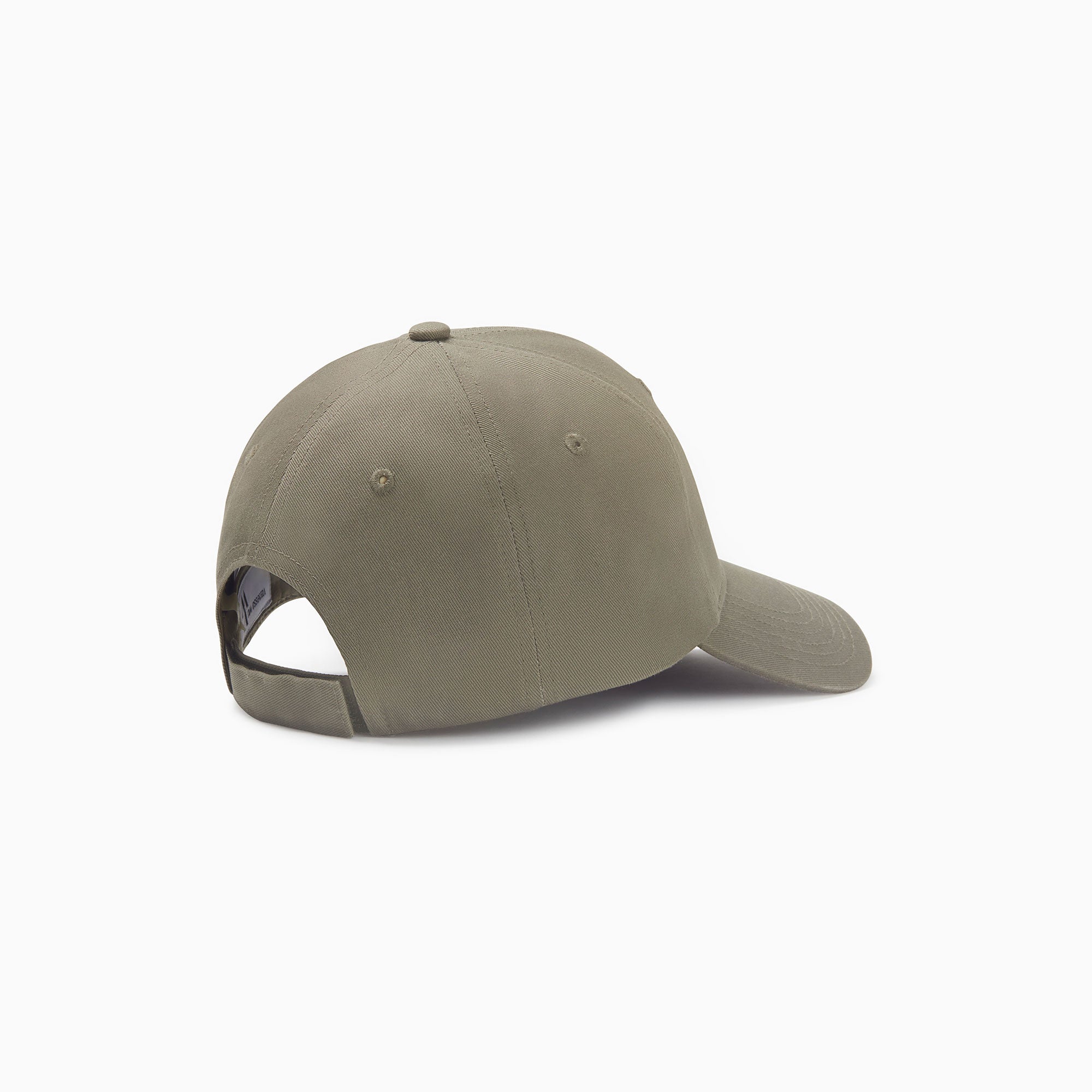 Casquettes-Casquette Clem kaki à monogramme brodé