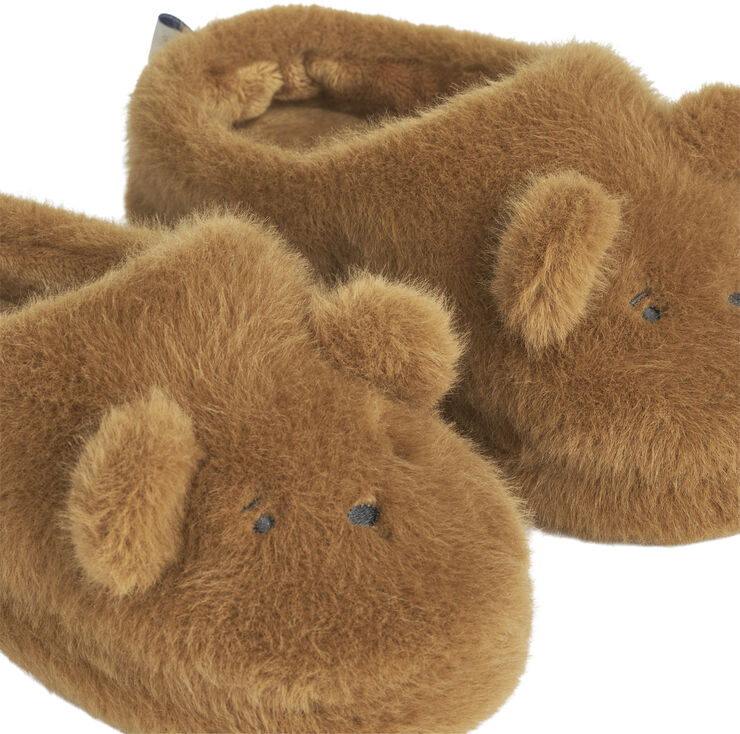 Liewood Aviaja Bear Slippers Golden caramel Golden caramel