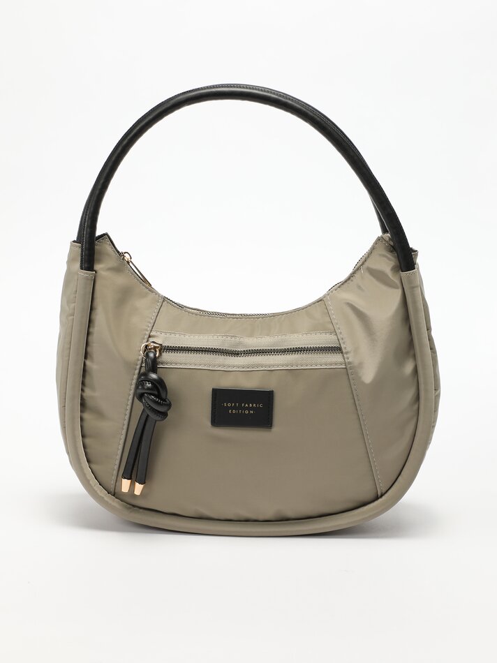 Bolsa de ombro básica - Verde claro