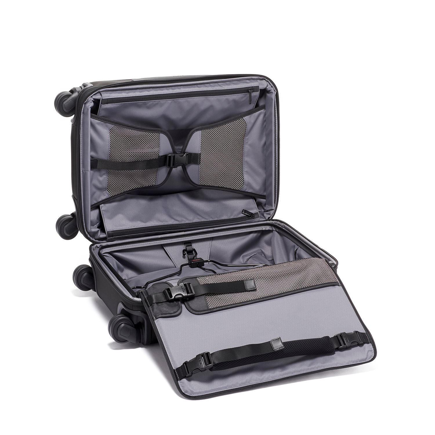 Tumi Alpha International Expandable 4 Wheel Carry-On black