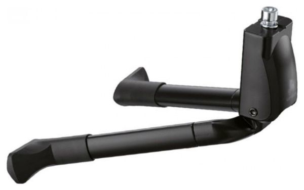 BEQUILLE VELO DOUBLE CENTRALE URSUS BIG FOOT 26  PLIABLE ALU NOIR (275mm) - SUPPORTE POIDS 50KGS (LIVRE SUR CARTE)