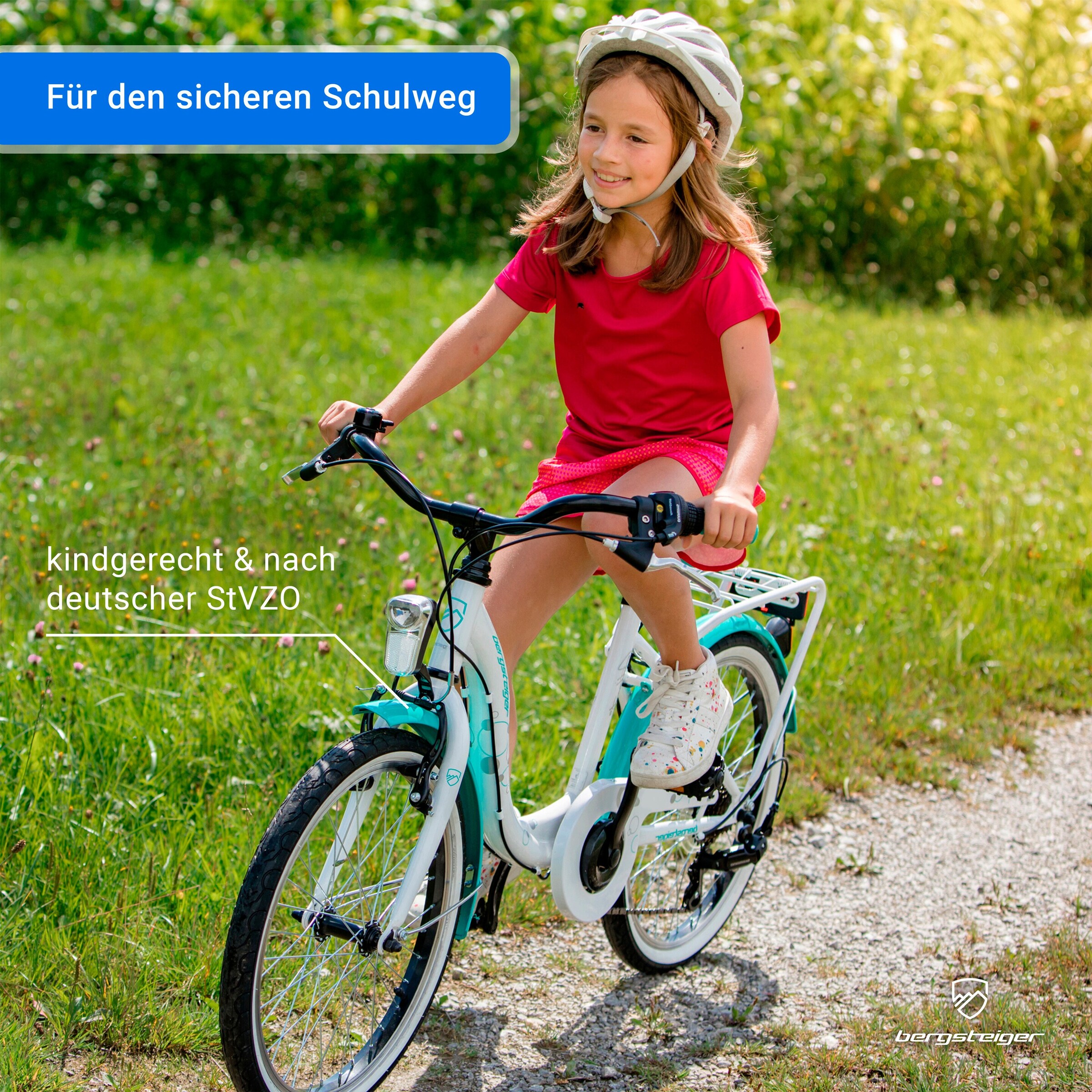 Bergsteiger Citybike Atlantis 20 Zoll | Pink