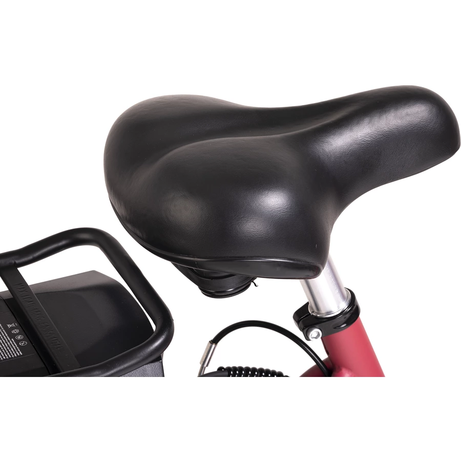Adore E-Citybike Damen Hollandia Carry on 28'' E-Bike 3 Gänge rot