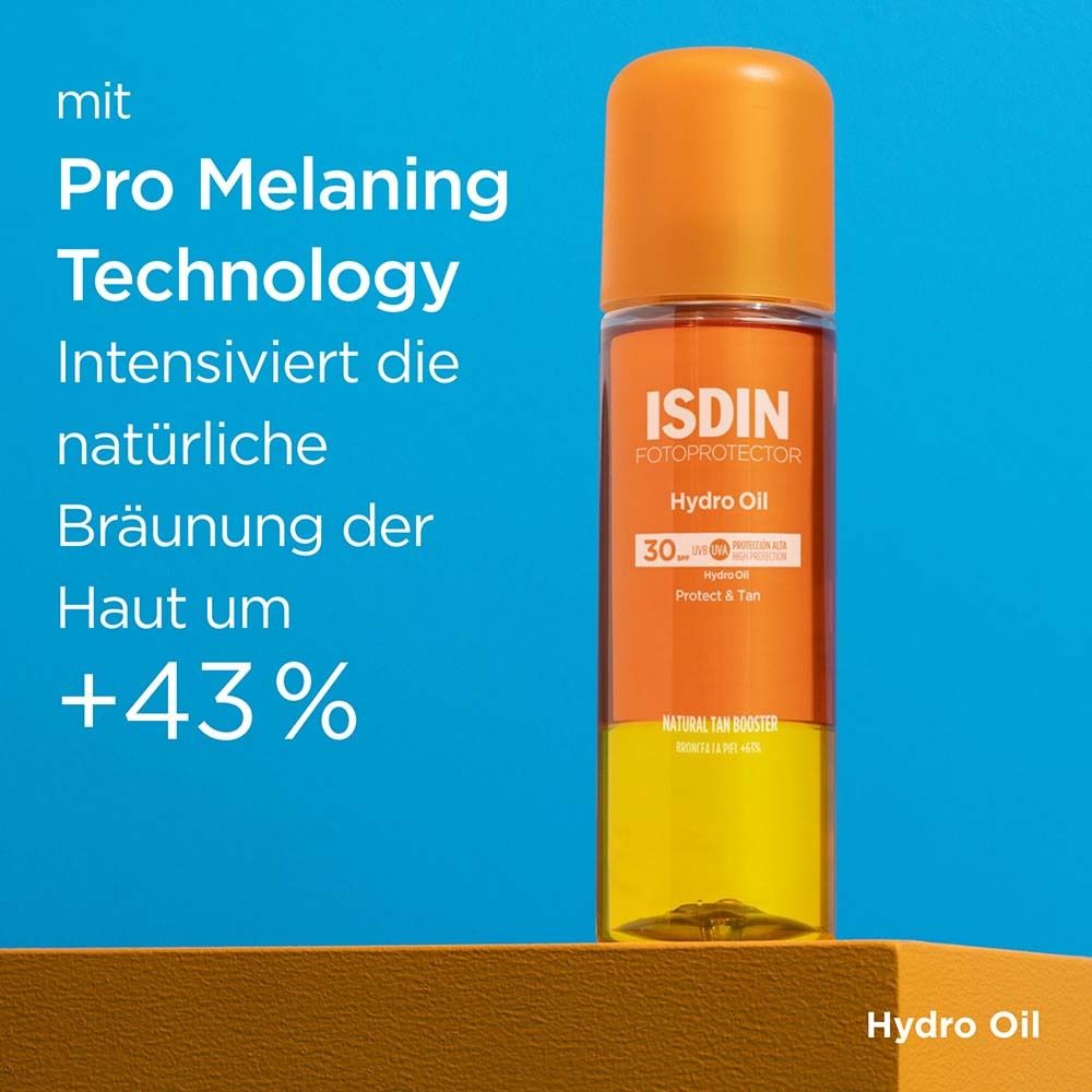 Fotoprotector ISDIN HydroOil LSF 30 Sonnenöl mit hohem Sonnenschutz