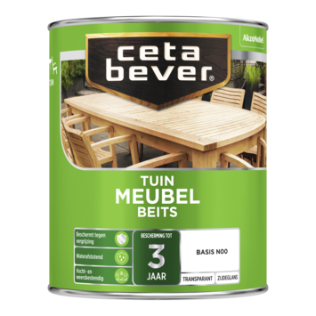 CetaBever Tuinmeubelbeits zijdeglans transparant 1 liter